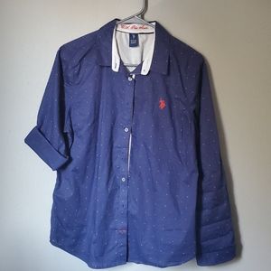 Women's long sleeve button down
